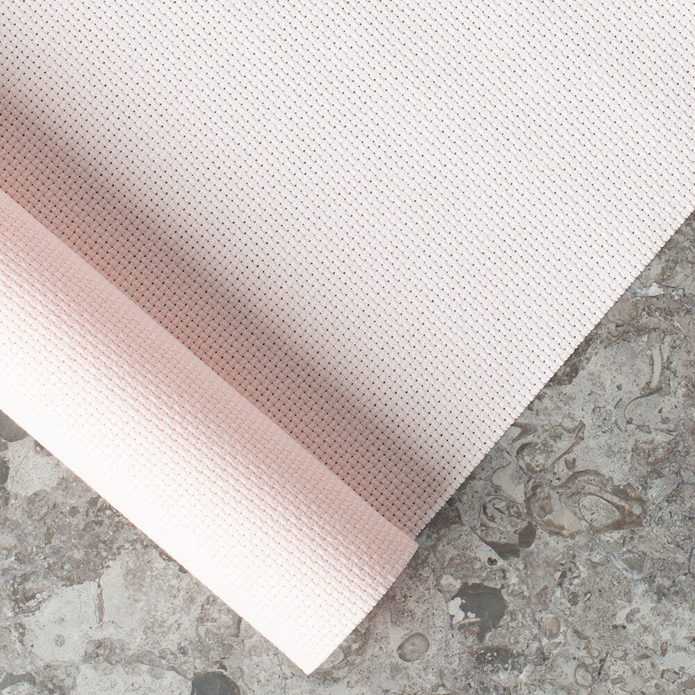 DMC Aida 38.1x45.7 cm Etamin Kumaşı Pembe - GD1436BX-5625 963 14 CT